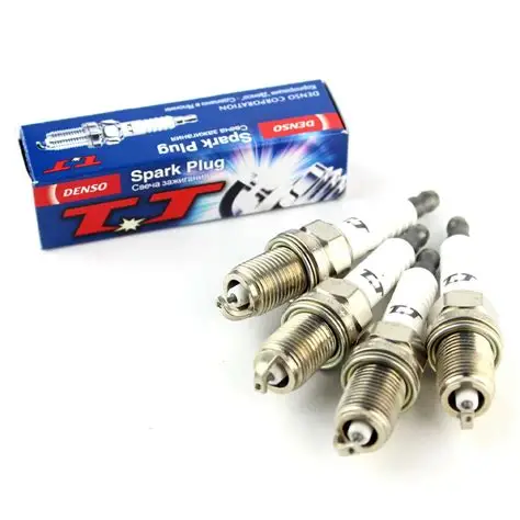 شمع موتور پایه کوتاه نیکلی دو سر سوزنی TT دنسو